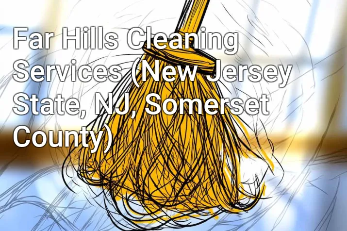 Far Hills Cleaning Services (New Jersey State, NJ, Somerset County)