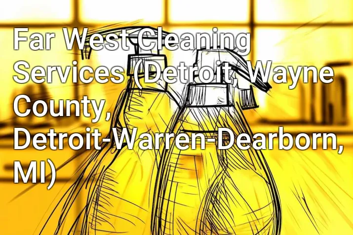 Far West Cleaning Services (Detroit, Wayne County, Detroit-Warren-Dearborn, MI)