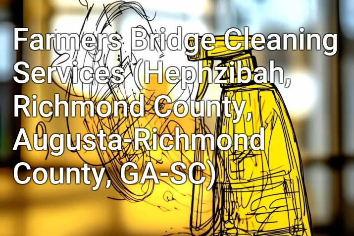 Farmers Bridge Cleaning Services (Hephzibah, Richmond County, Augusta-Richmond County, GA-SC)