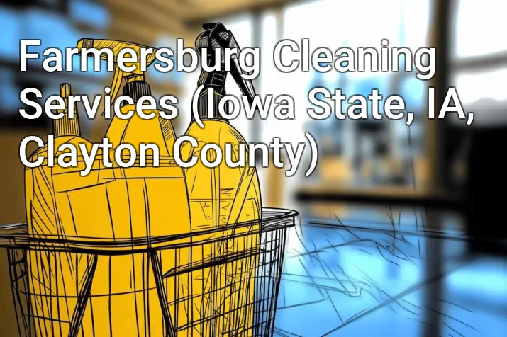 Farmersburg Cleaning Services (Iowa State, IA, Clayton County)