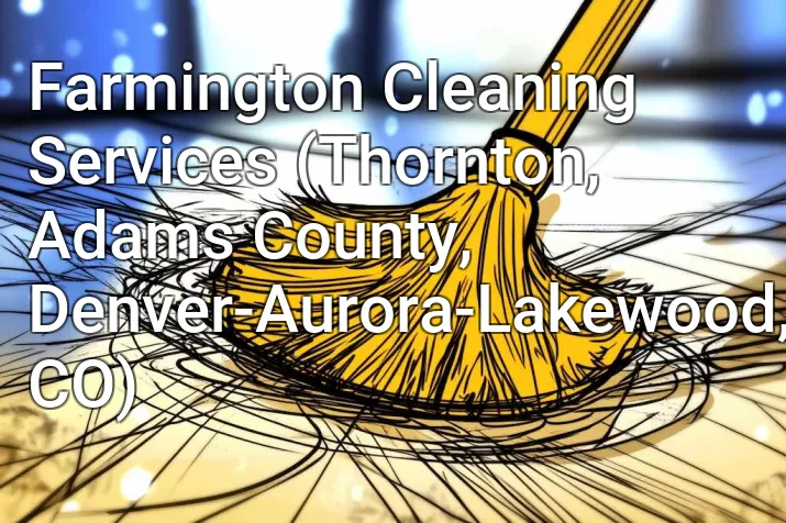 Farmington Cleaning Services (Thornton, Adams County, Denver-Aurora-Lakewood, CO)