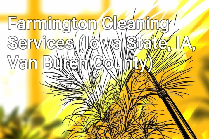 Farmington Cleaning Services (Iowa State, IA, Van Buren County)