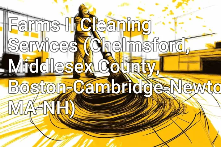 Farms II Cleaning Services (Chelmsford, Middlesex County, Boston-Cambridge-Newton, MA-NH)