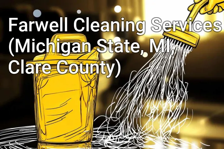 Farwell Cleaning Services (Michigan State, MI, Clare County)
