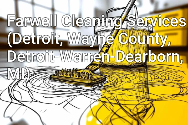 Farwell Cleaning Services (Detroit, Wayne County, Detroit-Warren-Dearborn, MI)