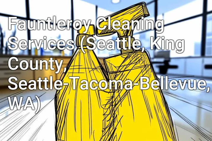 Fauntleroy Cleaning Services (Seattle, King County, Seattle-Tacoma-Bellevue, WA)