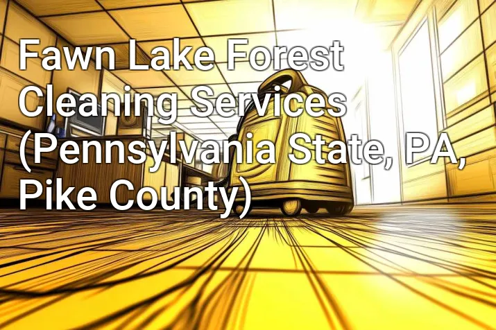 Fawn Lake Forest Cleaning Services (Pennsylvania State, PA, Pike County)