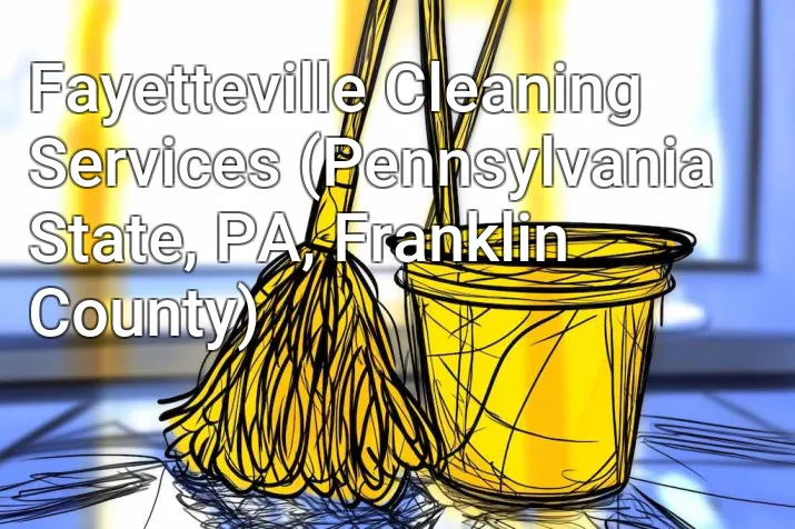 Fayetteville Cleaning Services (Pennsylvania State, PA, Franklin County)