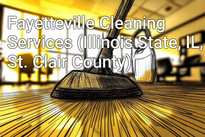 Fayetteville Cleaning Services (Illinois State, IL, St. Clair County)