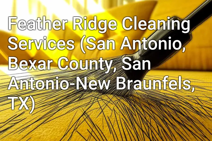 Feather Ridge Cleaning Services (San Antonio, Bexar County, San Antonio-New Braunfels, TX)