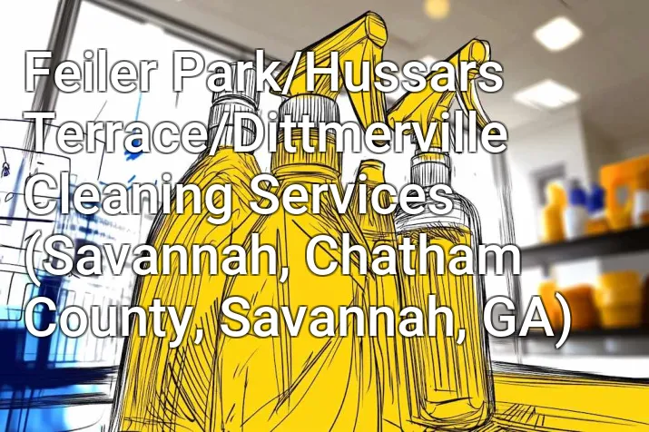 Feiler Park/Hussars Terrace/Dittmerville Cleaning Services (Savannah, Chatham County, Savannah, GA)
