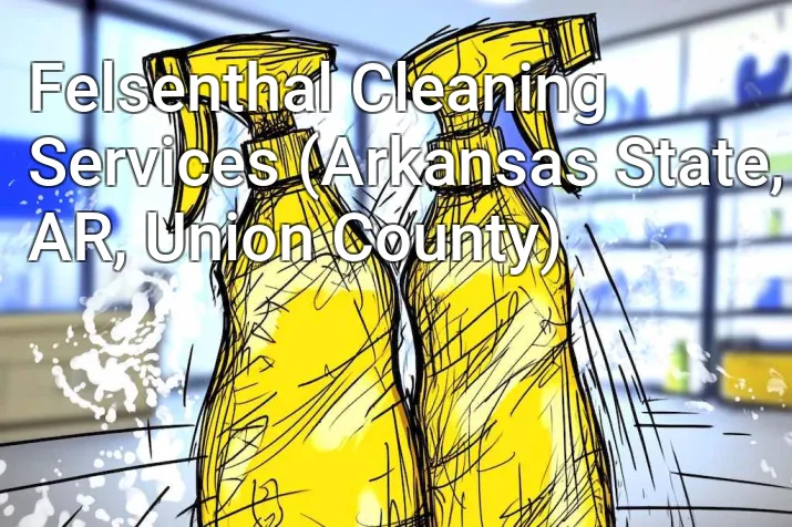 Felsenthal Cleaning Services (Arkansas State, AR, Union County)