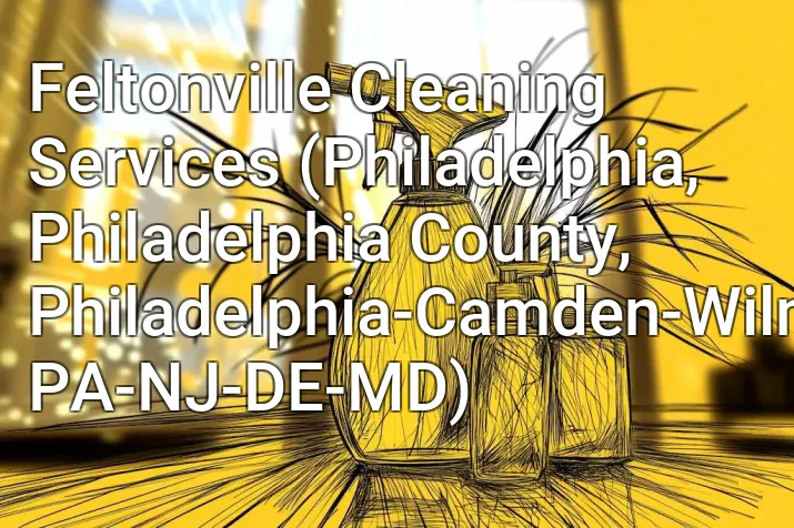 Feltonville Cleaning Services (Philadelphia, Philadelphia County, Philadelphia-Camden-Wilmington, PA-NJ-DE-MD)