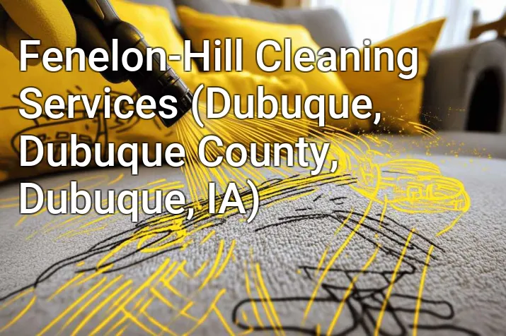 Fenelon-Hill Cleaning Services (Dubuque, Dubuque County, Dubuque, IA)