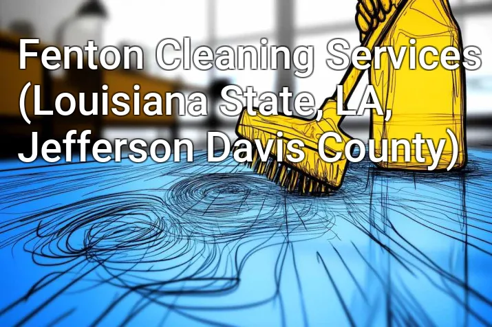 Fenton Cleaning Services (Louisiana State, LA, Jefferson Davis County)