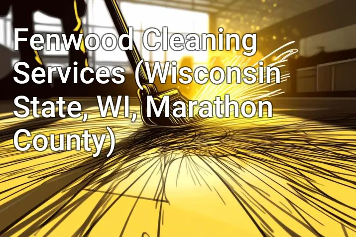 Fenwood Cleaning Services (Wisconsin State, WI, Marathon County)