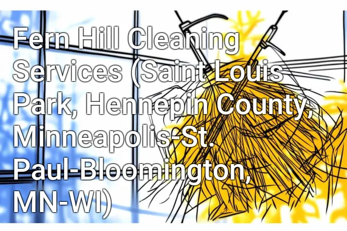 Fern Hill Cleaning Services (Saint Louis Park, Hennepin County, Minneapolis-St. Paul-Bloomington, MN-WI)