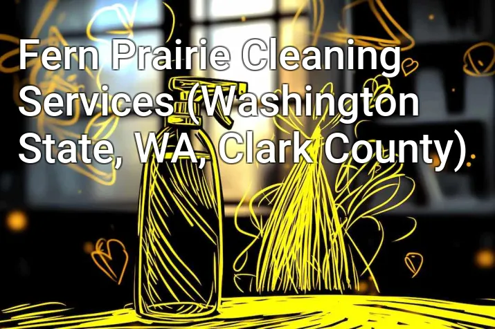 Fern Prairie Cleaning Services (Washington State, WA, Clark County)