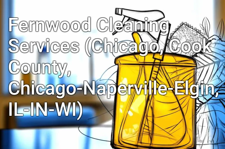 Fernwood Cleaning Services (Chicago, Cook County, Chicago-Naperville-Elgin, IL-IN-WI)