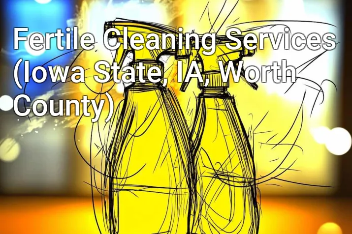 Fertile Cleaning Services (Iowa State, IA, Worth County)