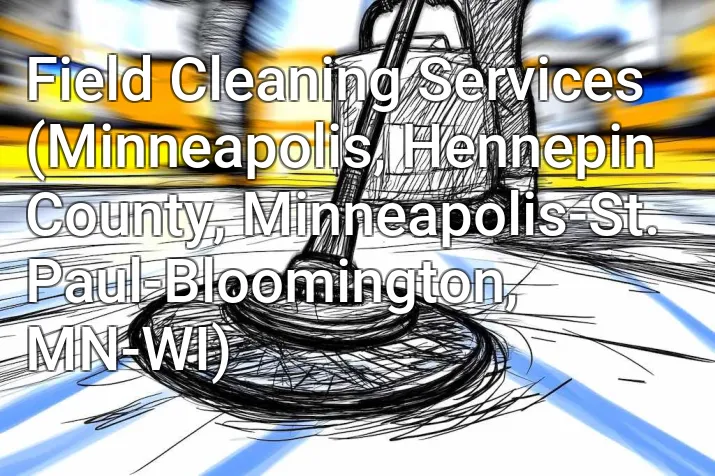Field Cleaning Services (Minneapolis, Hennepin County, Minneapolis-St. Paul-Bloomington, MN-WI)