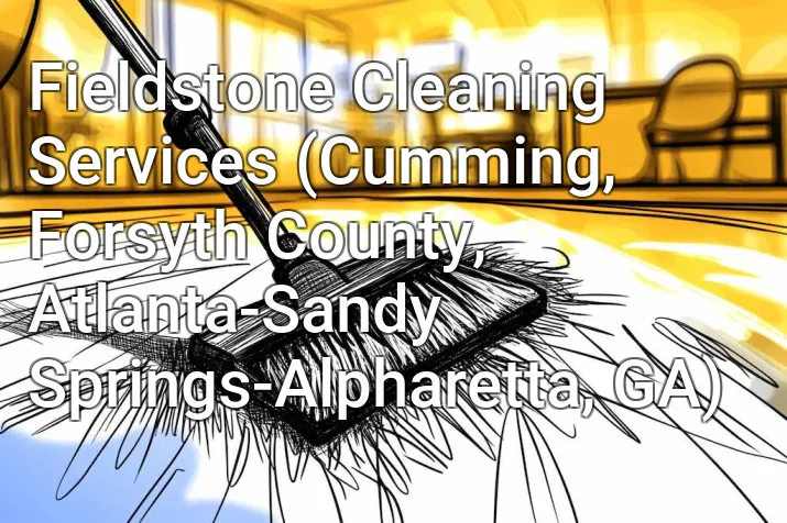 Fieldstone Cleaning Services (Cumming, Forsyth County, Atlanta-Sandy Springs-Alpharetta, GA)