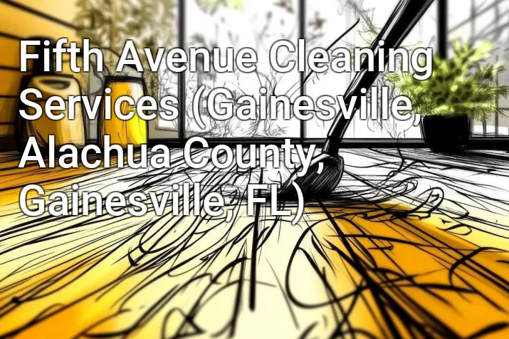 Fifth Avenue Cleaning Services (Gainesville, Alachua County, Gainesville, FL)