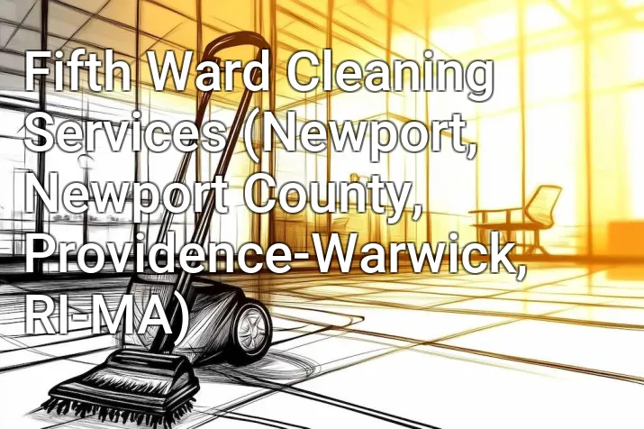 Fifth Ward Cleaning Services (Newport, Newport County, Providence-Warwick, RI-MA)