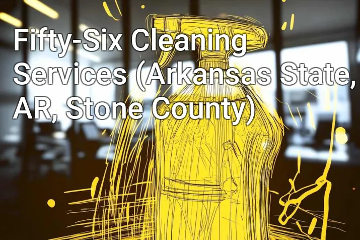 Fifty-Six Cleaning Services (Arkansas State, AR, Stone County)