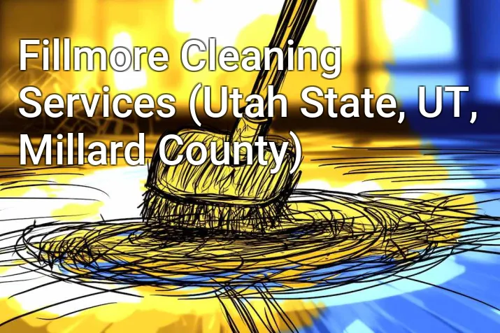 Fillmore Cleaning Services (Utah State, UT, Millard County)