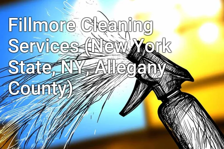 Fillmore Cleaning Services (New York State, NY, Allegany County)