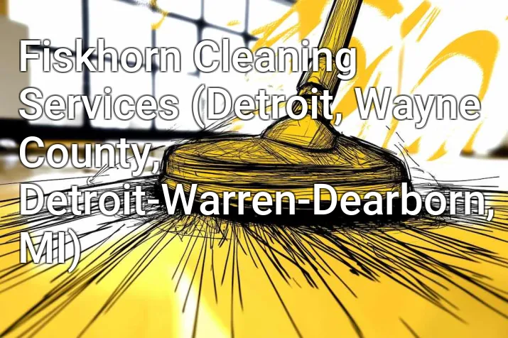 Fiskhorn Cleaning Services (Detroit, Wayne County, Detroit-Warren-Dearborn, MI)