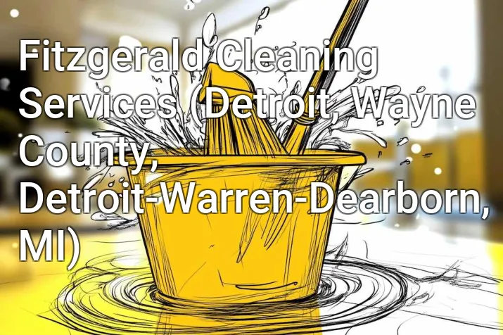 Fitzgerald Cleaning Services (Detroit, Wayne County, Detroit-Warren-Dearborn, MI)