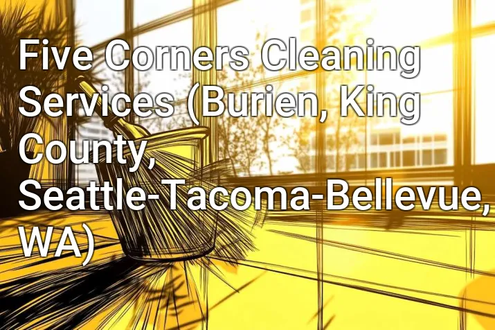 Five Corners Cleaning Services (Burien, King County, Seattle-Tacoma-Bellevue, WA)