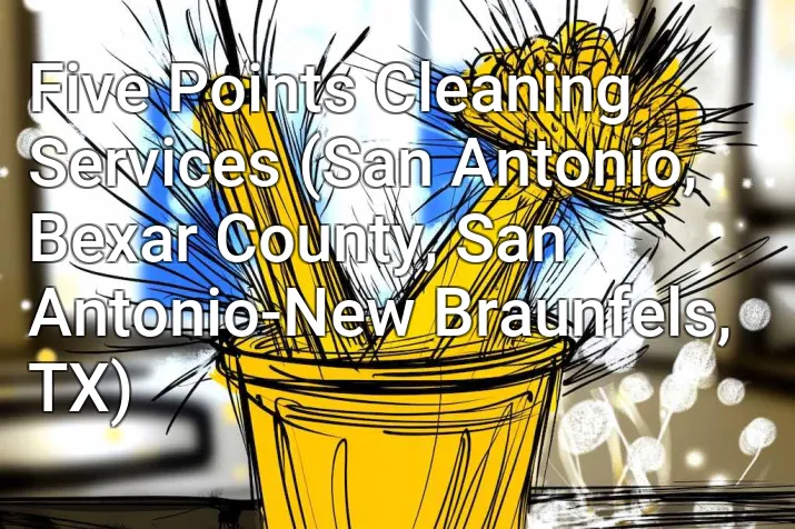 Five Points Cleaning Services (San Antonio, Bexar County, San Antonio-New Braunfels, TX)