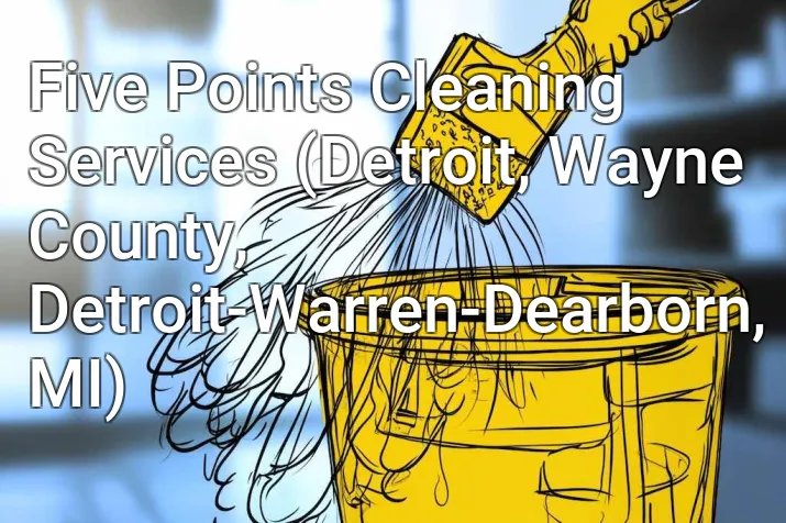 Five Points Cleaning Services (Detroit, Wayne County, Detroit-Warren-Dearborn, MI)