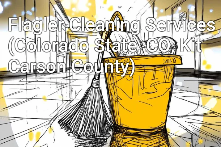 Flagler Cleaning Services (Colorado State, CO, Kit Carson County)