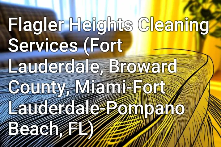 Flagler Heights Cleaning Services (Fort Lauderdale, Broward County, Miami-Fort Lauderdale-Pompano Beach, FL)