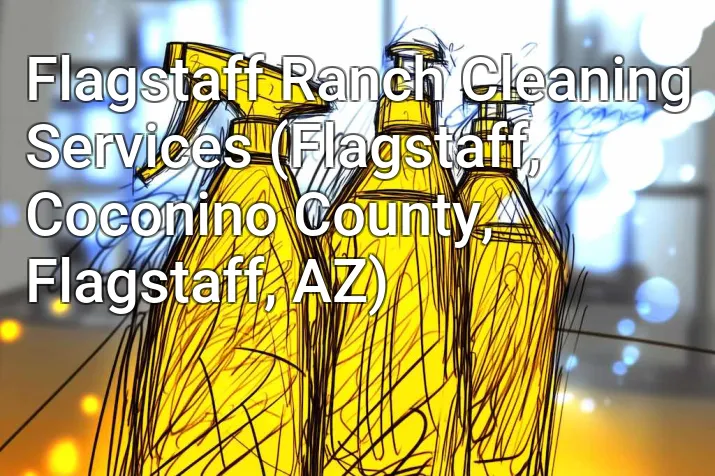 Flagstaff Ranch Cleaning Services (Flagstaff, Coconino County, Flagstaff, AZ)