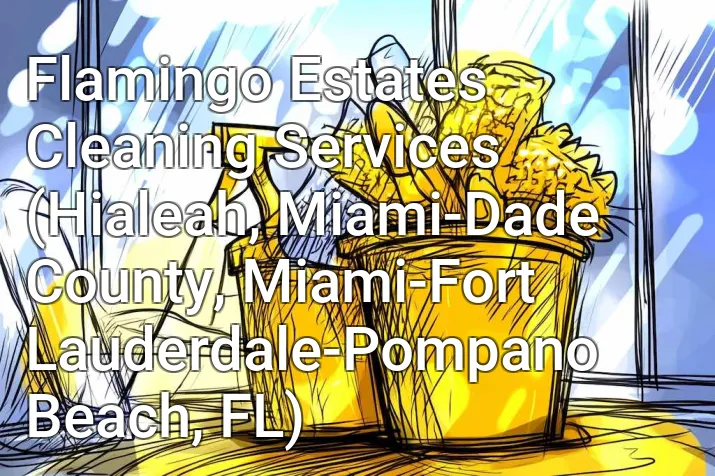 Flamingo Estates Cleaning Services (Hialeah, Miami-Dade County, Miami-Fort Lauderdale-Pompano Beach, FL)