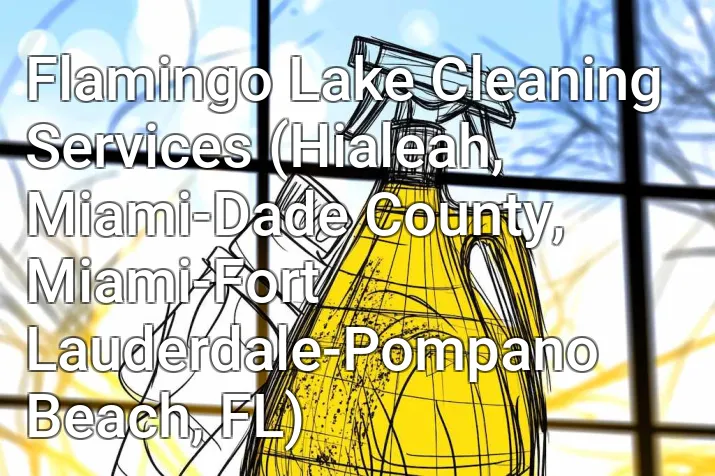 Flamingo Lake Cleaning Services (Hialeah, Miami-Dade County, Miami-Fort Lauderdale-Pompano Beach, FL)