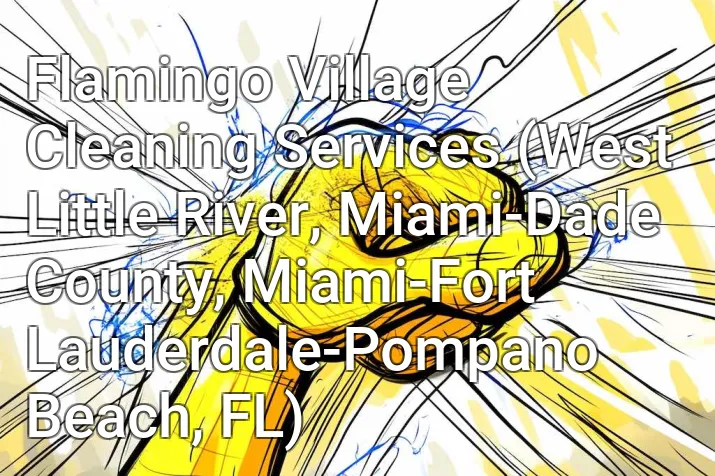 Flamingo Village Cleaning Services (West Little River, Miami-Dade County, Miami-Fort Lauderdale-Pompano Beach, FL)