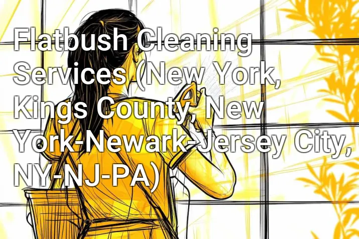 Flatbush Cleaning Services (New York, Kings County, New York-Newark-Jersey City, NY-NJ-PA)