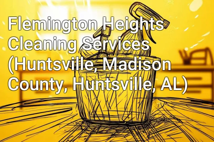 Flemington Heights Cleaning Services (Huntsville, Madison County, Huntsville, AL)