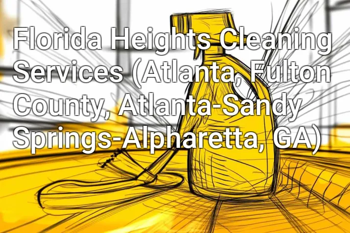 Florida Heights Cleaning Services (Atlanta, Fulton County, Atlanta-Sandy Springs-Alpharetta, GA)