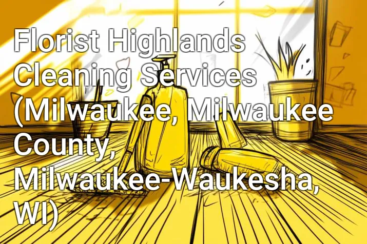 Florist Highlands Cleaning Services (Milwaukee, Milwaukee County, Milwaukee-Waukesha, WI)