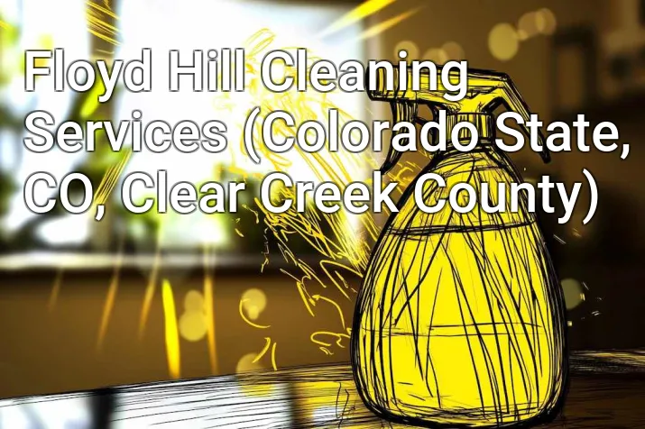 Floyd Hill Cleaning Services (Colorado State, CO, Clear Creek County)