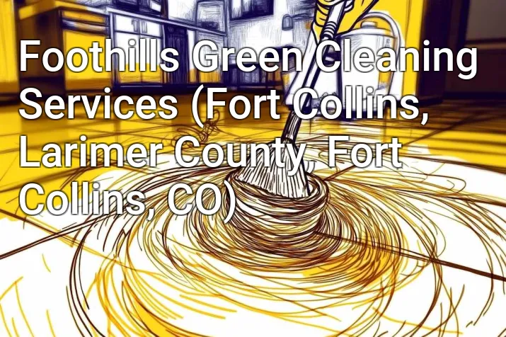 Foothills Green Cleaning Services (Fort Collins, Larimer County, Fort Collins, CO)