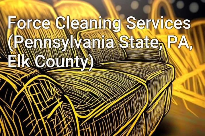 Force Cleaning Services (Pennsylvania State, PA, Elk County)