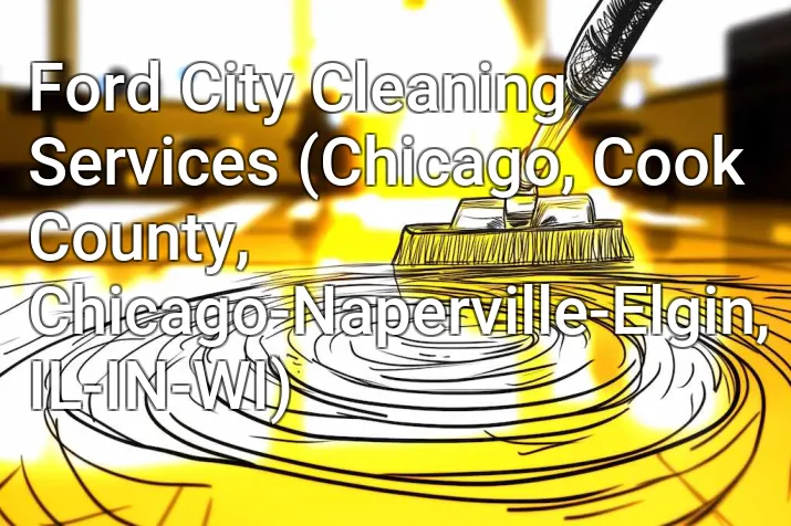 Ford City Cleaning Services (Chicago, Cook County, Chicago-Naperville-Elgin, IL-IN-WI)